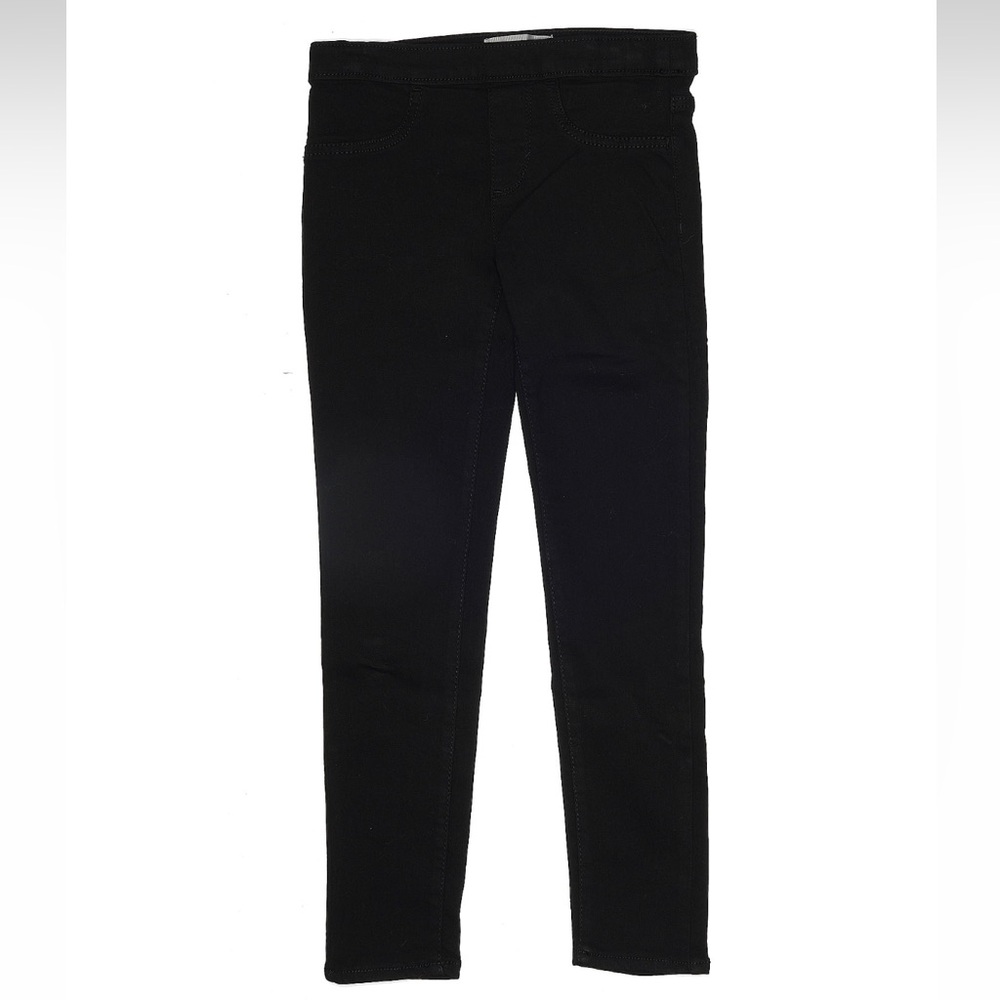 Levi’s black comfy stretch pull on jeggings girls size 7